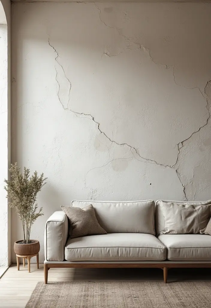 30+ Accent Wall Designs for Bold Interiors - 28. Artistic Plastering