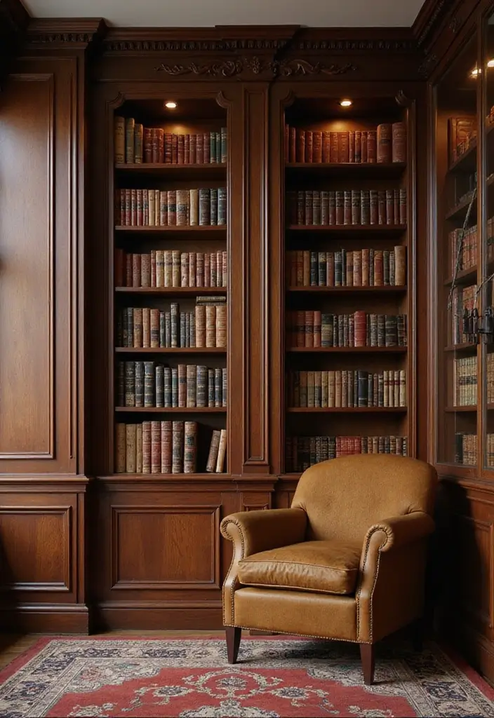 30+ Half Wall Panelling Inspirations That Add Character - 27. Timeless Elegance