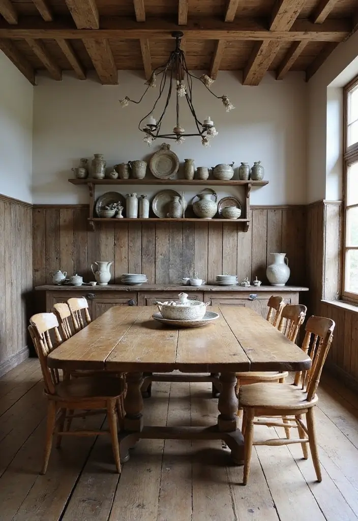 30+ Half Wall Panelling Inspirations That Add Character - 8. Farmhouse Chic