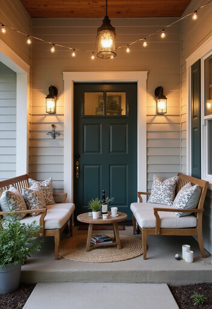 10 Add On Front Porch Ideas for Expanded Entry Space 1 10 Add On Front Porch Ideas for Expanded Entry Space - 1. Cozy Seating Nooks