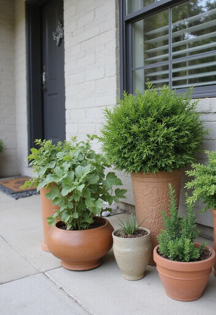 10 Add On Front Porch Ideas for Expanded Entry Space 67 10 Add On Front Porch Ideas for Expanded Entry Space - 7. Unique Planter Arrangements
