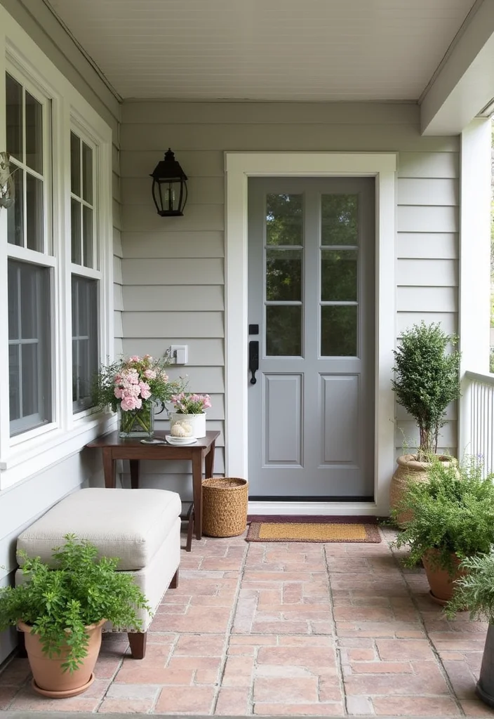 10 Add On Front Porch Ideas for Expanded Entry Space 78 10 Add On Front Porch Ideas for Expanded Entry Space - 8. Functional Entryway Furniture