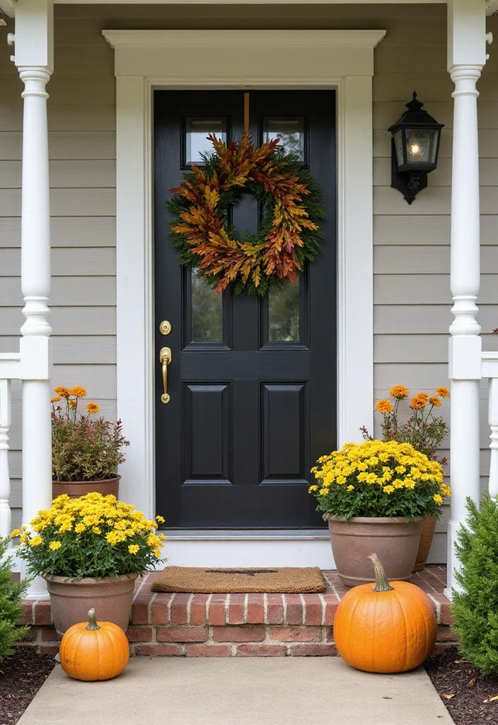 10 Add On Front Porch Ideas for Expanded Entry Space 89 10 Add On Front Porch Ideas for Expanded Entry Space - 9. Seasonal Decor Themes