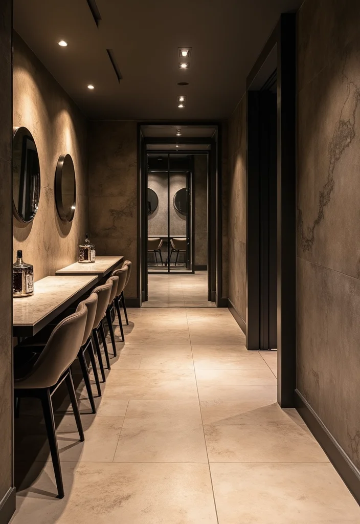 10 Basement Ceiling Ideas for Bright Updated Style - 10. Smart Use of Mirrors