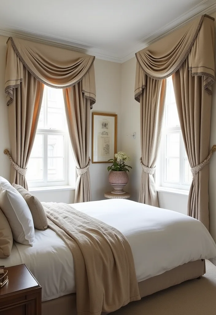 10 Bed Curtain Ideas for Soft Private Comfort - 9. Custom-Made Curtains: Tailored Touch