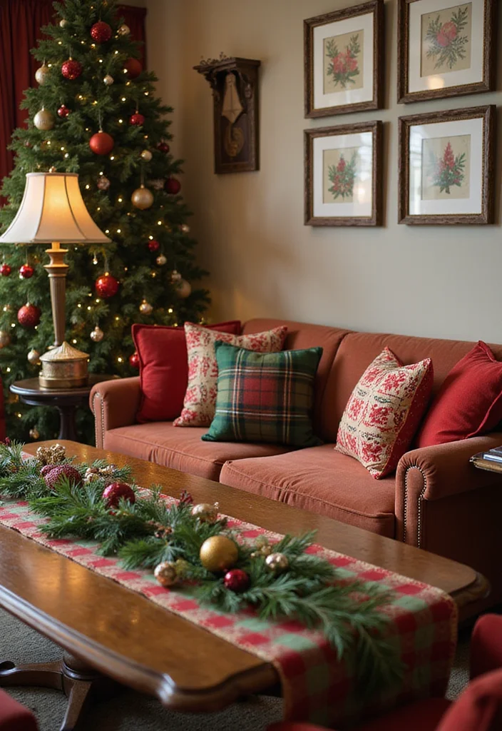 10 Christmas Decor Ideas for Your Office That Add a Festive Warm Spirit - 8. Seasonal Color Accents