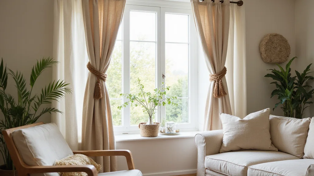 10 Curtain Tie Back Ideas for Neat Functional Detail