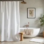 10 Double Shower Curtain Ideas for Full Balanced Framing