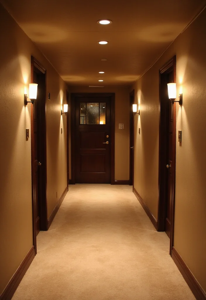 10 Low Ceiling Basement Ideas for Taller Visual Space - 4. Smart Lighting Solutions