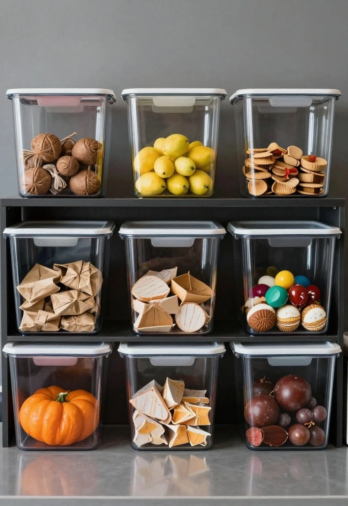 10 Office Kitchen Ideas for Convenient Break Space - 2. Creative Snack Station