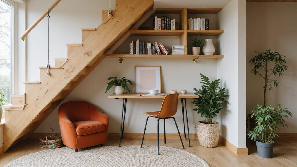 10 Office Under Stairs Ideas for Smart Hidden Workspace