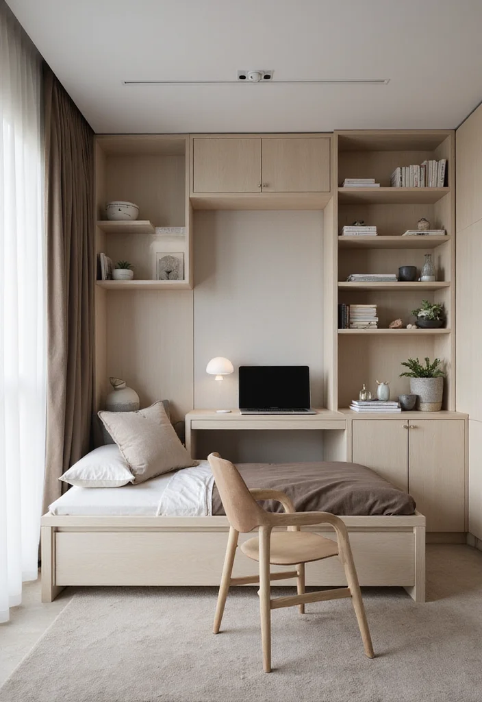 10 Office With Daybed Ideas for Flexible Guest Friendly Space - 5. Functional Daybed with Storage