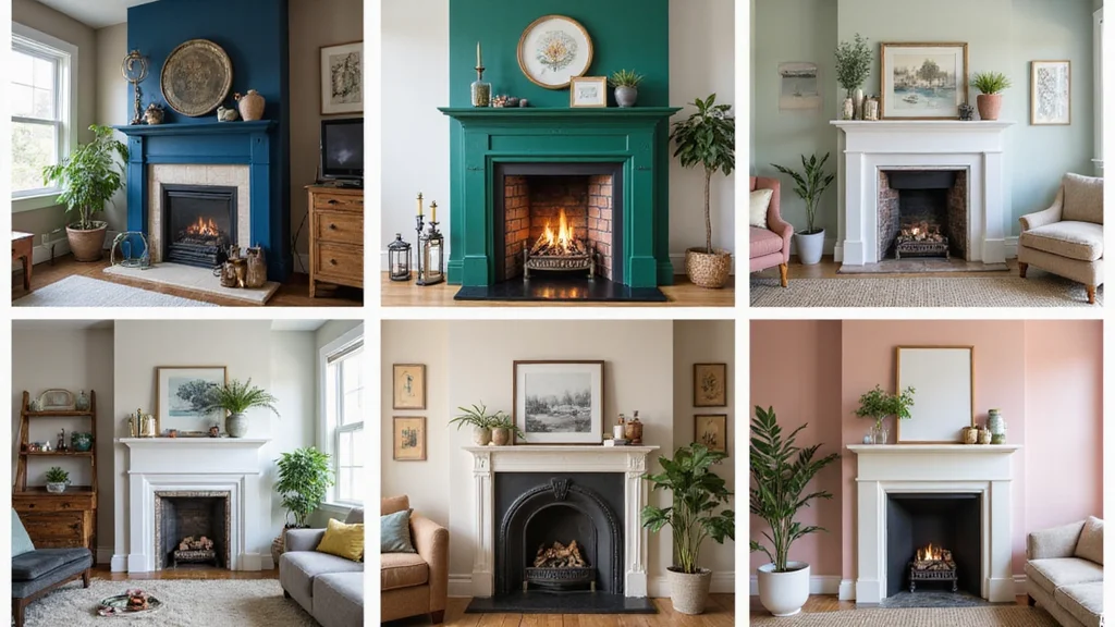 10 Painted Fireplace Ideas for Fresh Bold Transformations