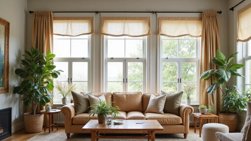 10 Three Window Curtain Ideas for Balanced Unified Style