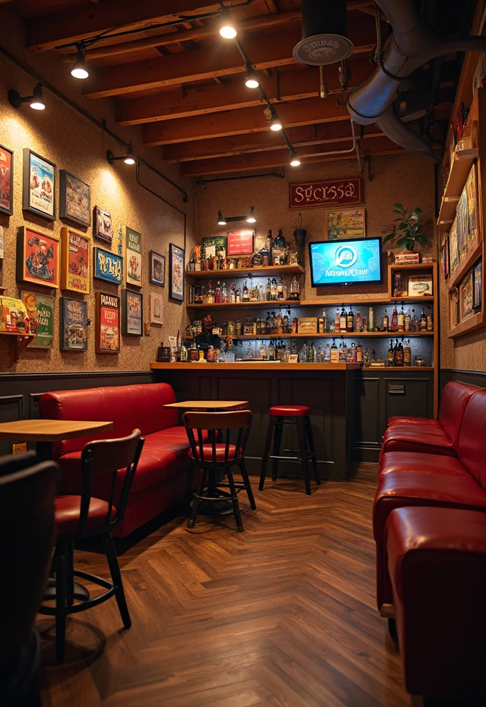 12 Bar Basement Ideas for Fun Social Gatherings - 11. Game Night Central