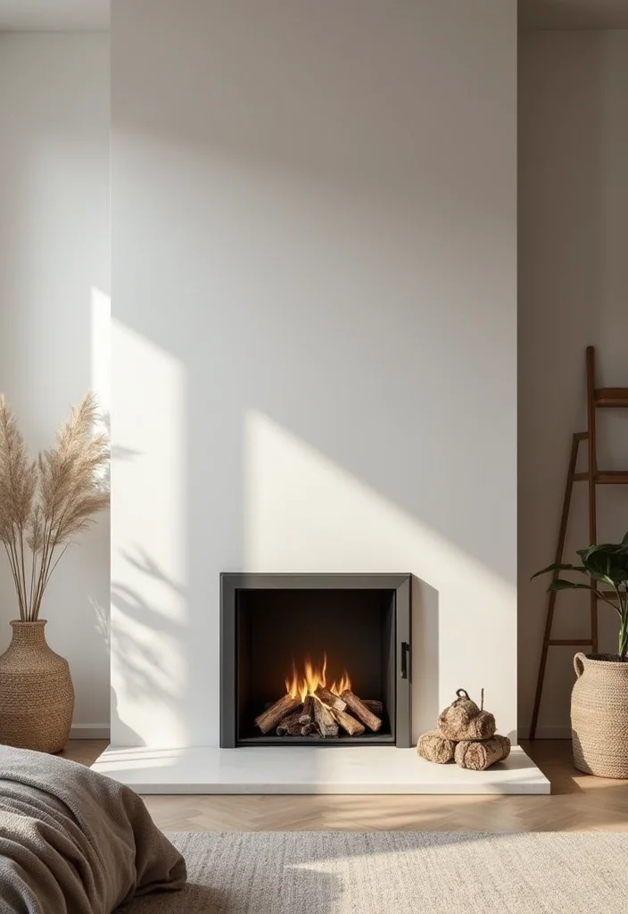 12 Bedroom Fireplace Ideas for Cozy Relaxing Ambience 111 12 Bedroom Fireplace Ideas for Cozy Relaxing Ambience - 11. Scandinavian-Style Fireplace