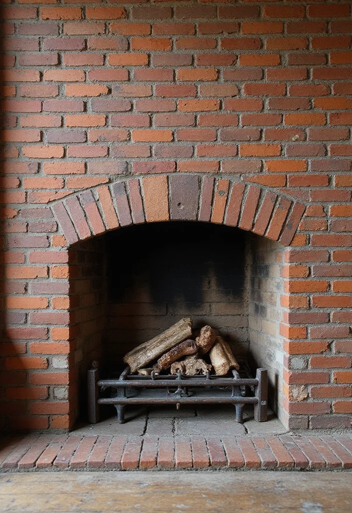 12 Brick Fireplace Ideas for Rustic Lasting Texture - 7. Decorative Brick Patterns