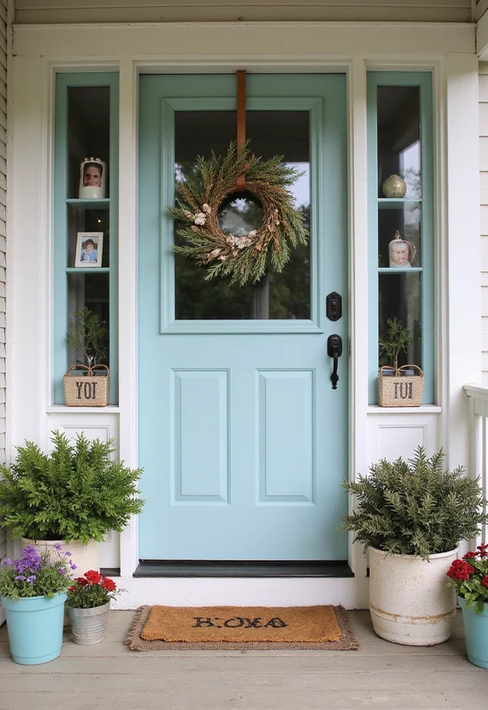 12 Coastal Front Porch Ideas for Breezy Relaxed Charm - 11. Personal Touches
