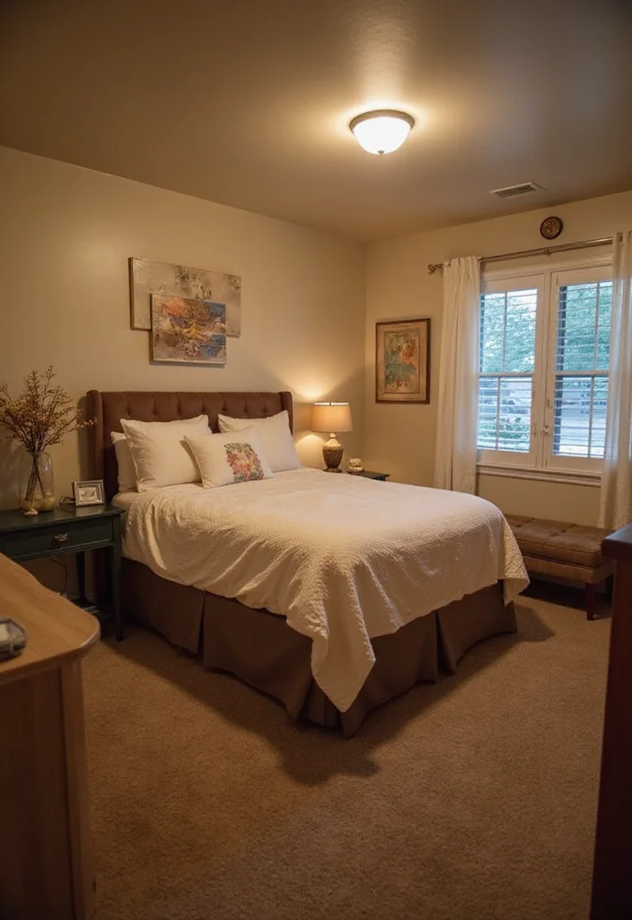 12 Cozy Basement Ideas for Warm Inviting Comfort 100 12 Cozy Basement Ideas for Warm Inviting Comfort - 10. Cozy Guest Suite