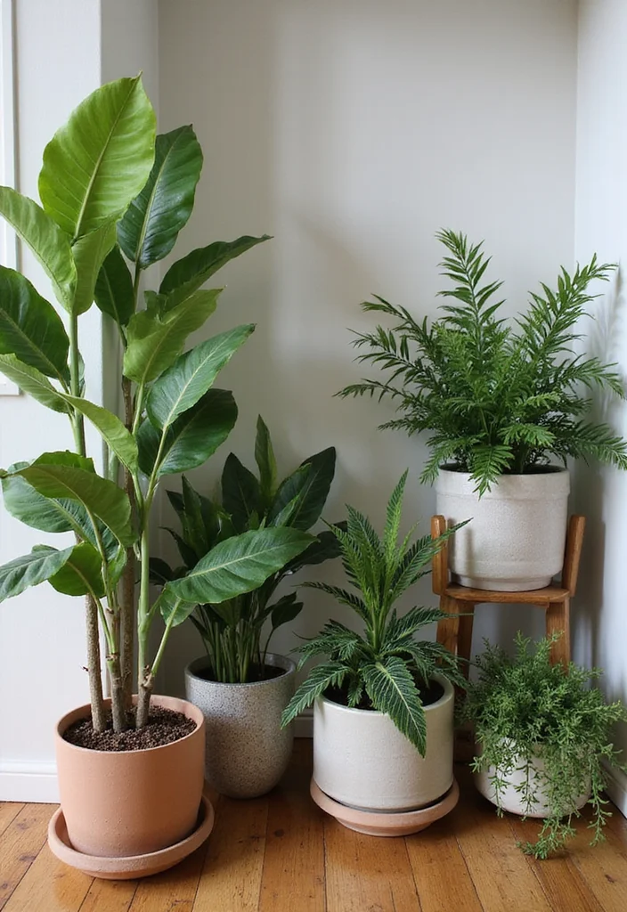 12 Cozy Basement Ideas for Warm Inviting Comfort 67 12 Cozy Basement Ideas for Warm Inviting Comfort - 7. Add a Touch of Greenery