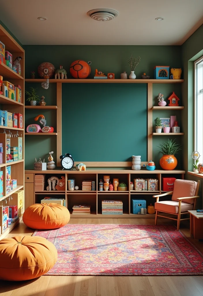 12 Decorating Basement Ideas for Easy Visual Upgrades - 4. Playroom Paradise