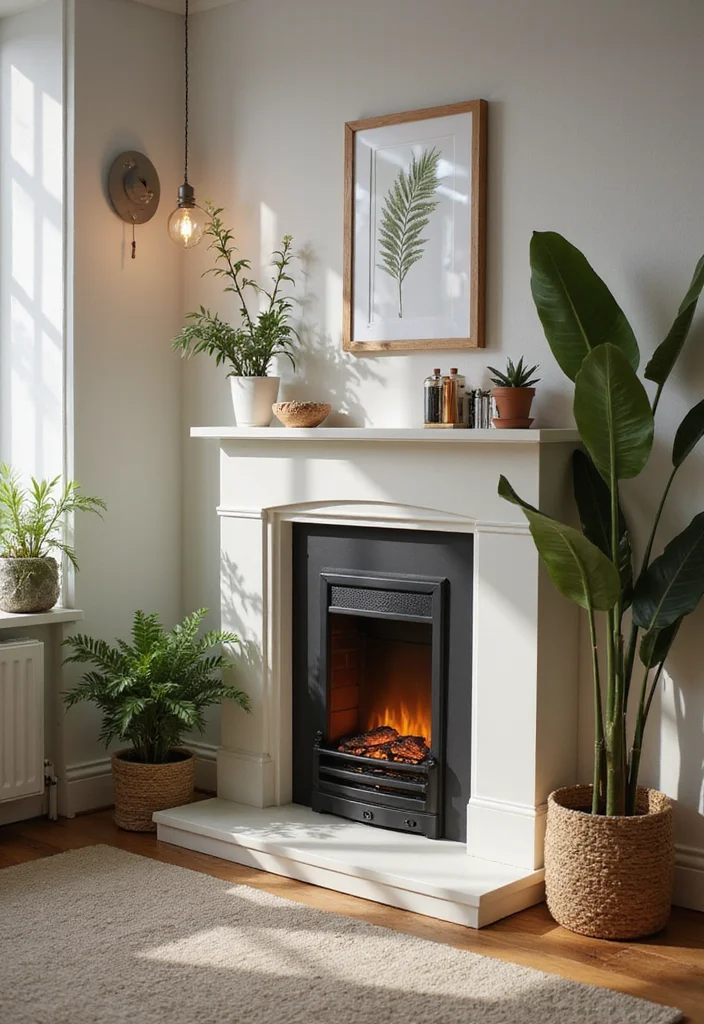 12 Electric Fireplace Ideas for Modern Easy Warmth 12 12 Electric Fireplace Ideas for Modern Easy Warmth - 2. Compact Corner Units