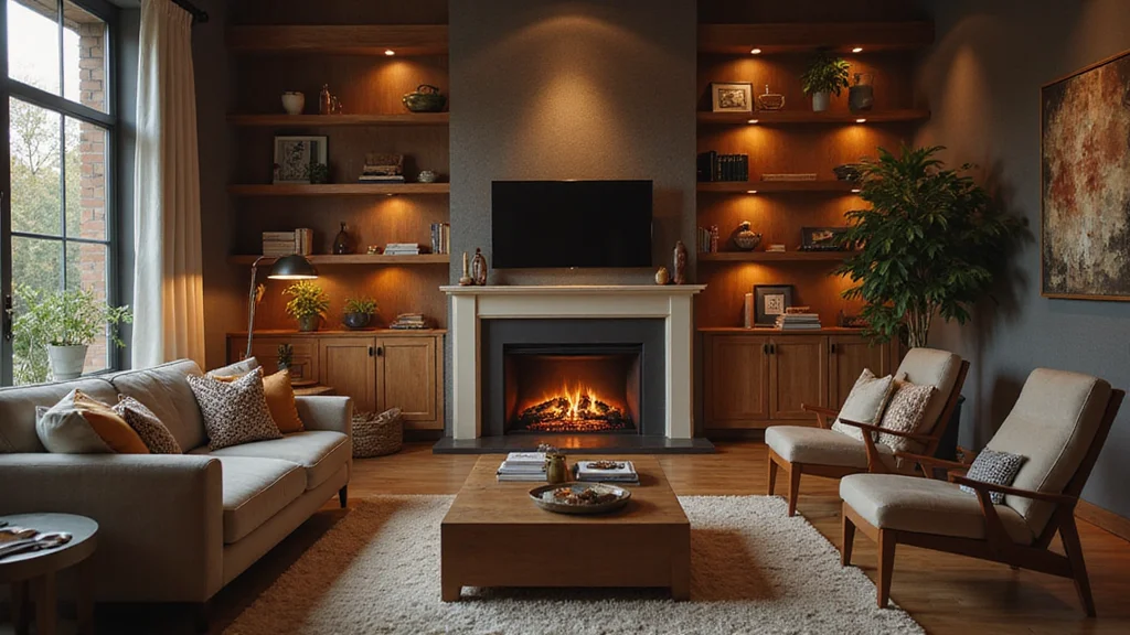 12 Electric Fireplace Ideas for Modern Easy Warmth