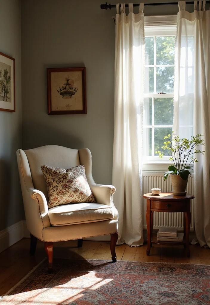 12 Farmhouse Office Ideas for Cozy Rustic Productivity - 8. Cozy Corner Nooks