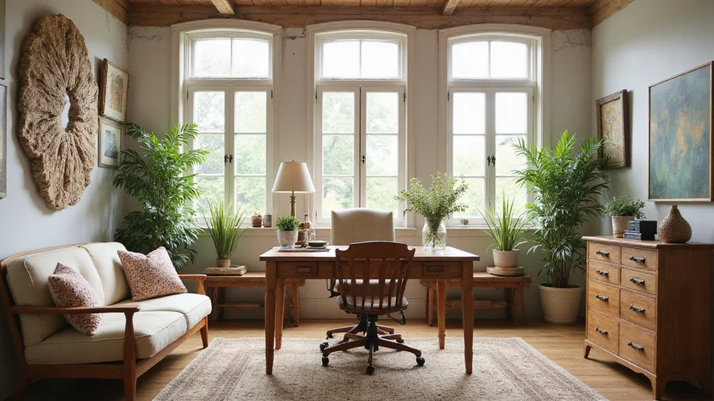 12 Farmhouse Office Ideas for Cozy Rustic Productivity