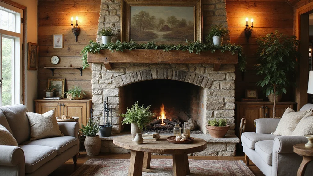 12 Fireplace Mantels Ideas for Classic Decorative Impact