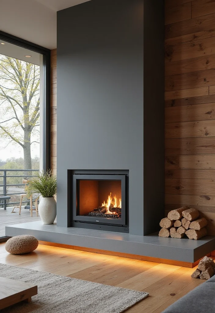 12 Gas Fireplace Ideas for Efficient Contemporary Comfort - 9. Eco-Friendly Options