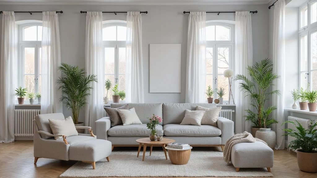 12 Grey Sofa Curtain Ideas for Clean Modern Harmony