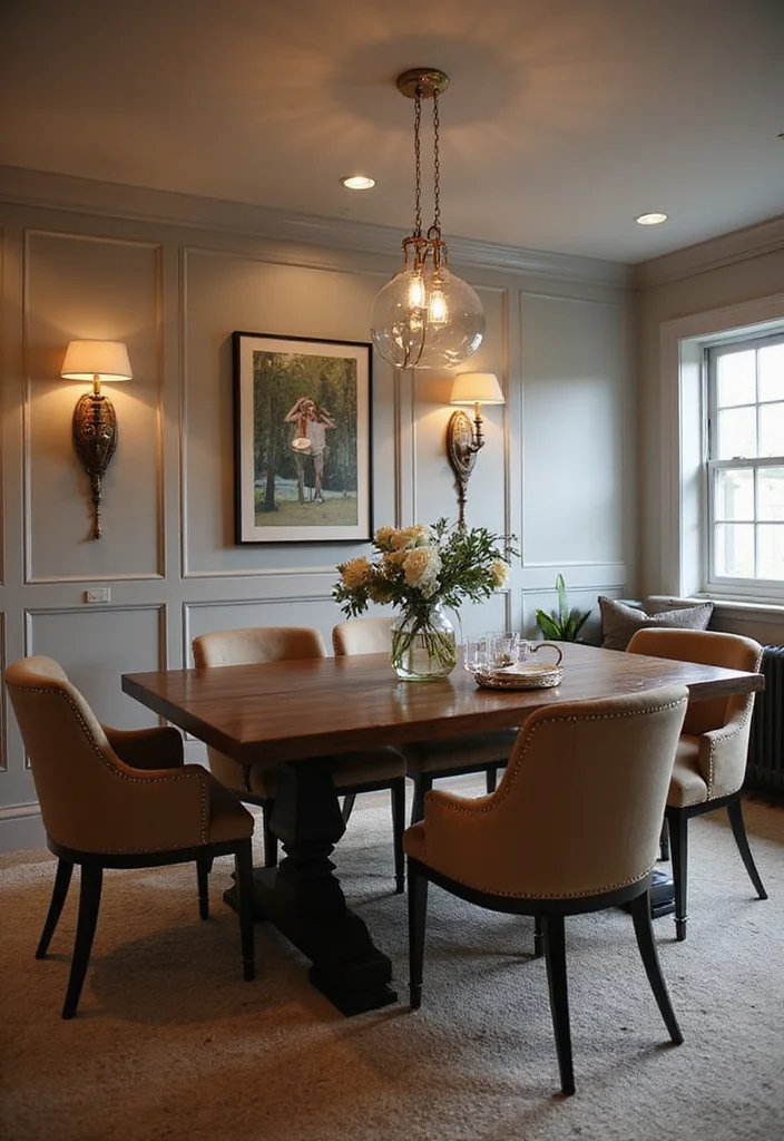 12 Large Basement Ideas for Multi Zone Function - 5. Elegant Dining Space