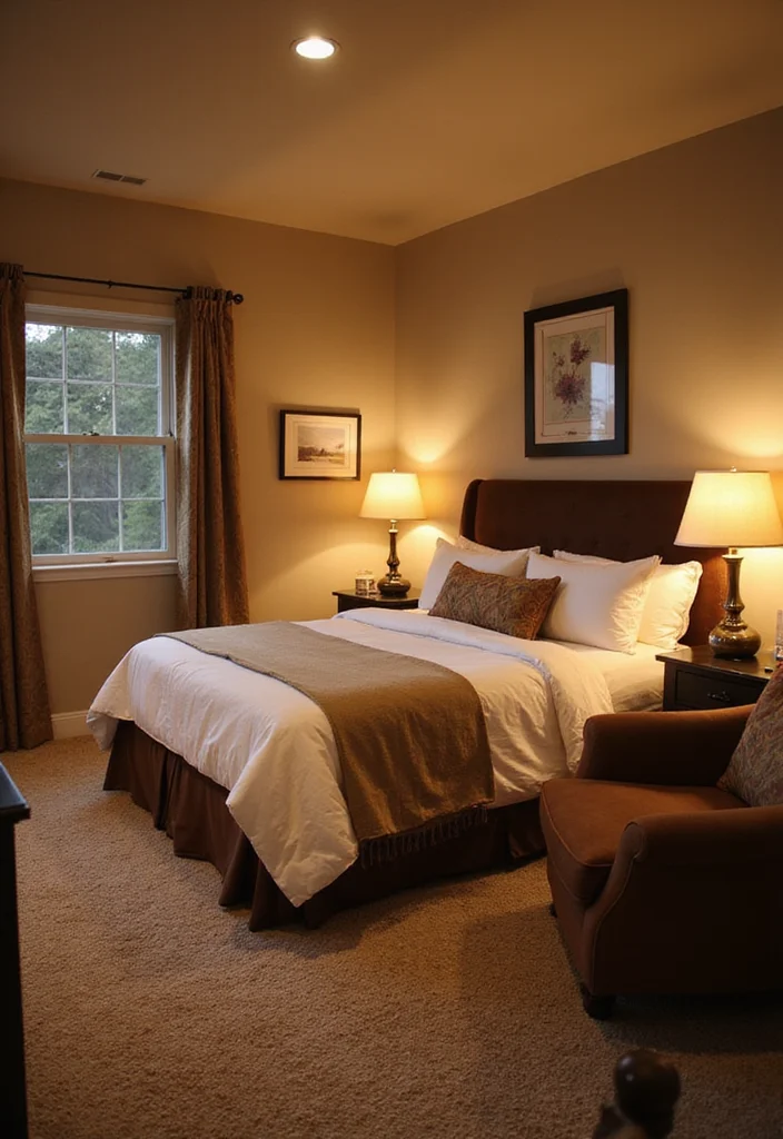 12 Large Basement Ideas for Multi Zone Function - 8. Versatile Guest Suite