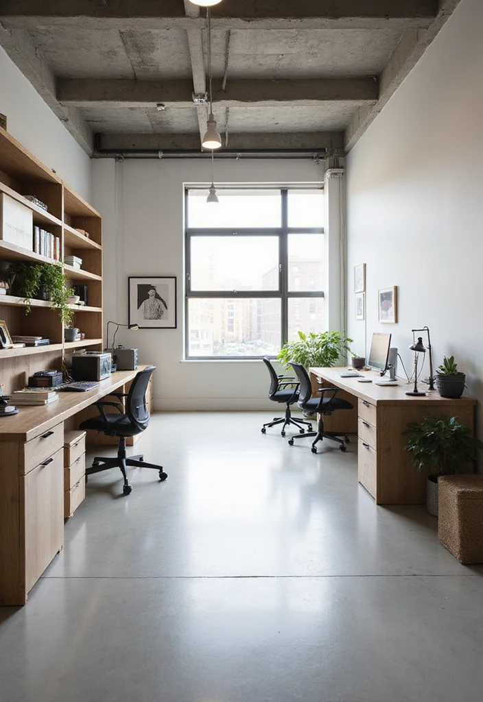 12 Office Decor Ideas for Clean Motivating Style - 12. Embracing Open Space