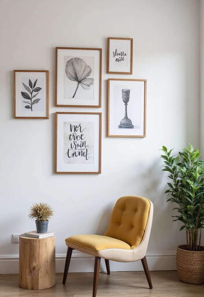 12 Office Decor Ideas for Clean Motivating Style - 3. Inspirational Wall Art
