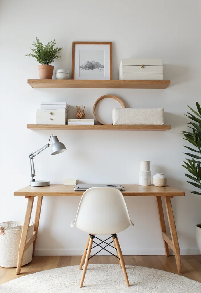 12 Office Decor Ideas for Clean Motivating Style - 4. Functional Storage Solutions