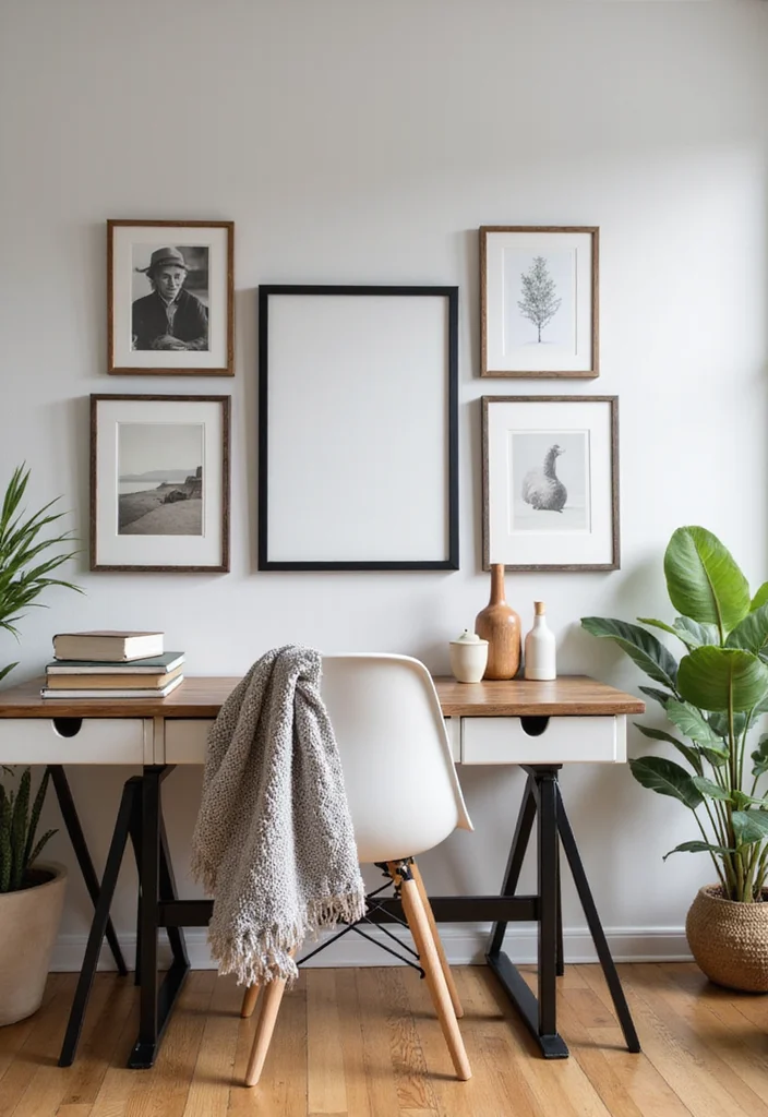 12 Office Decor Ideas for Clean Motivating Style - 9. Personalized Touches