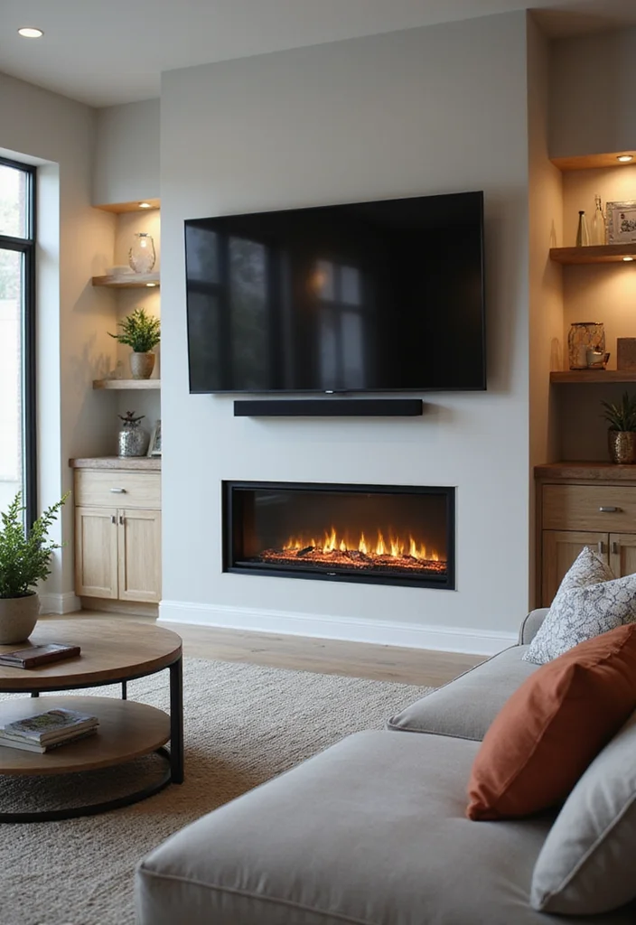 12 TV Over Fireplace Ideas for Clean Integrated Layouts - 12. Evolving Smart Home Integration