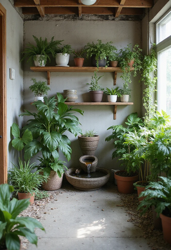 12 Unfinished Basement Ideas for Simple Budget Friendly Use - 11. Indoor Garden Space