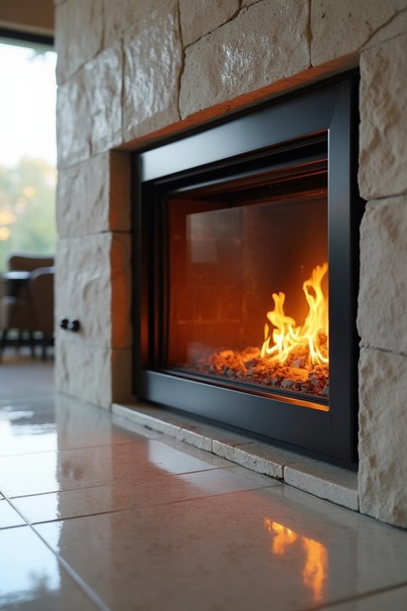 air controls regulate combustion rate