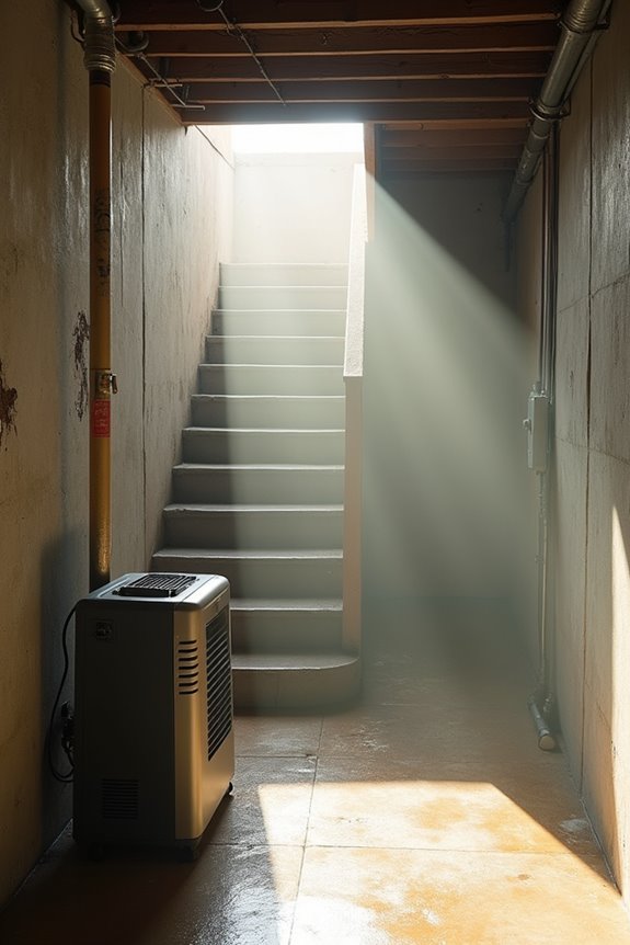 basement humidity drives upstairs humidity