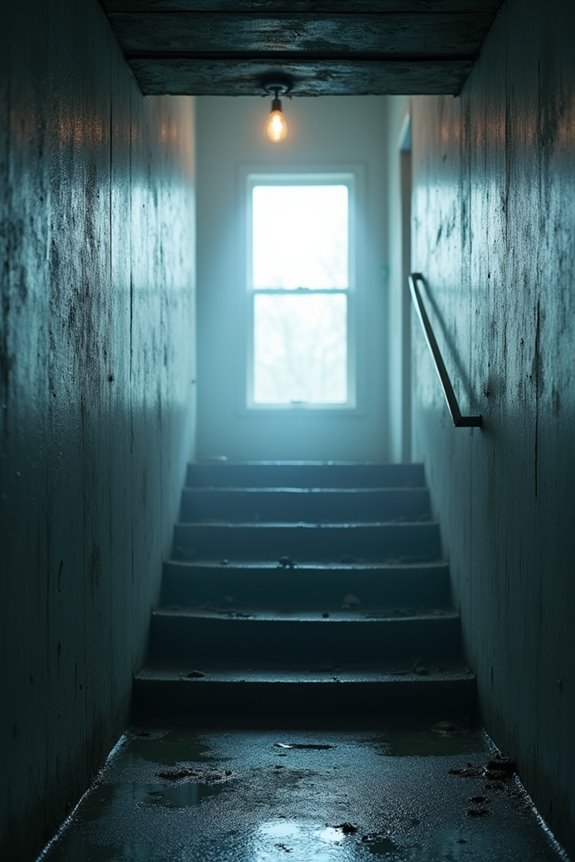basement humidity raises upstairs energy costs