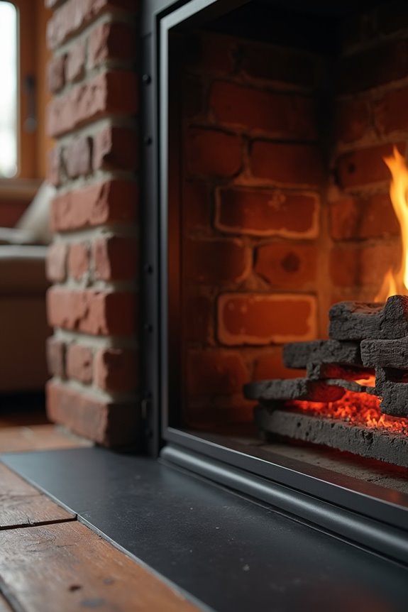 blockoff plate seals chimney transition