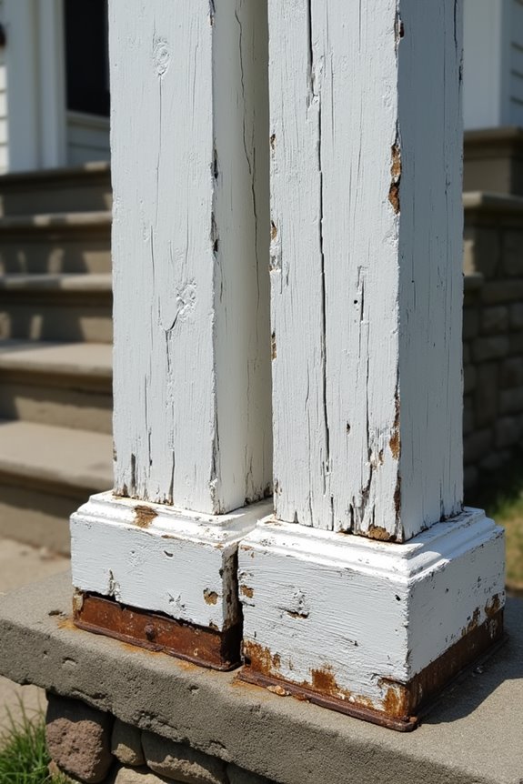 cracks rot movement warn signs