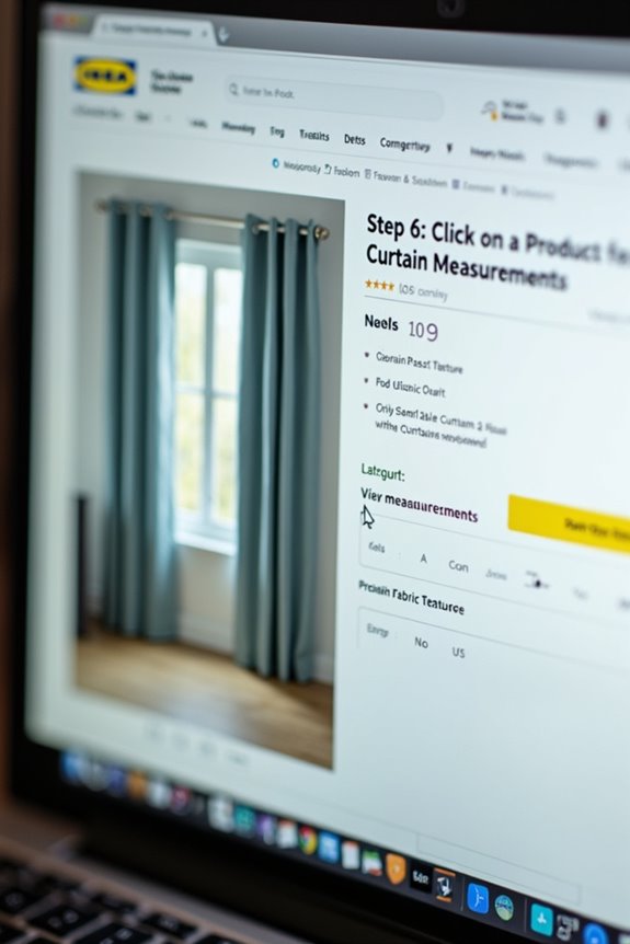 curtain size options and specs