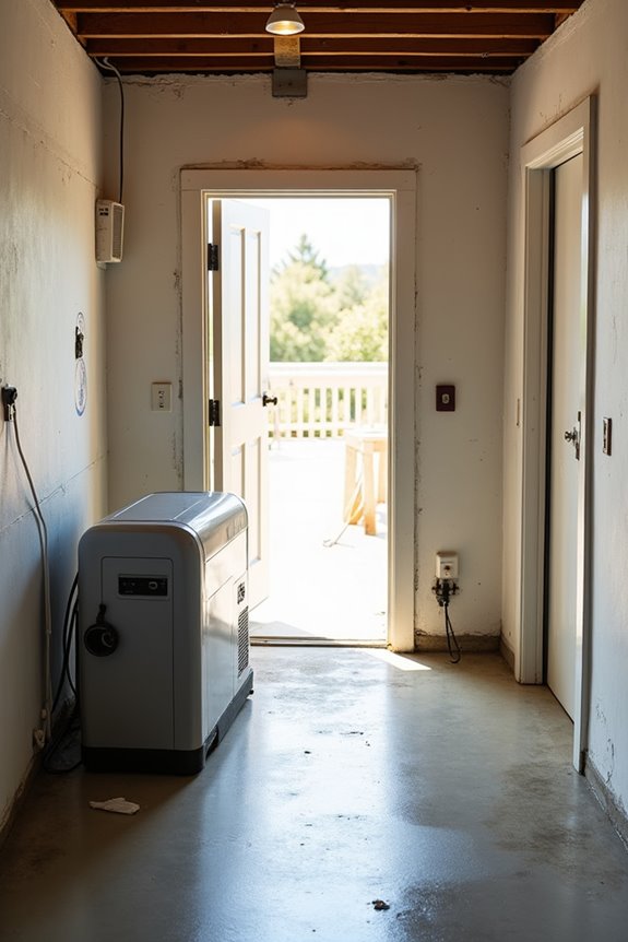 dehumidifiers sump pumps encapsulation