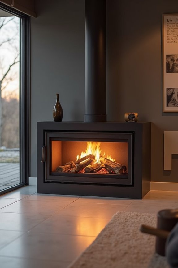 direct vent saves heat wastefully escapes