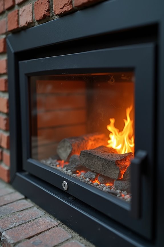 drafty damper backdraft creosote dangers
