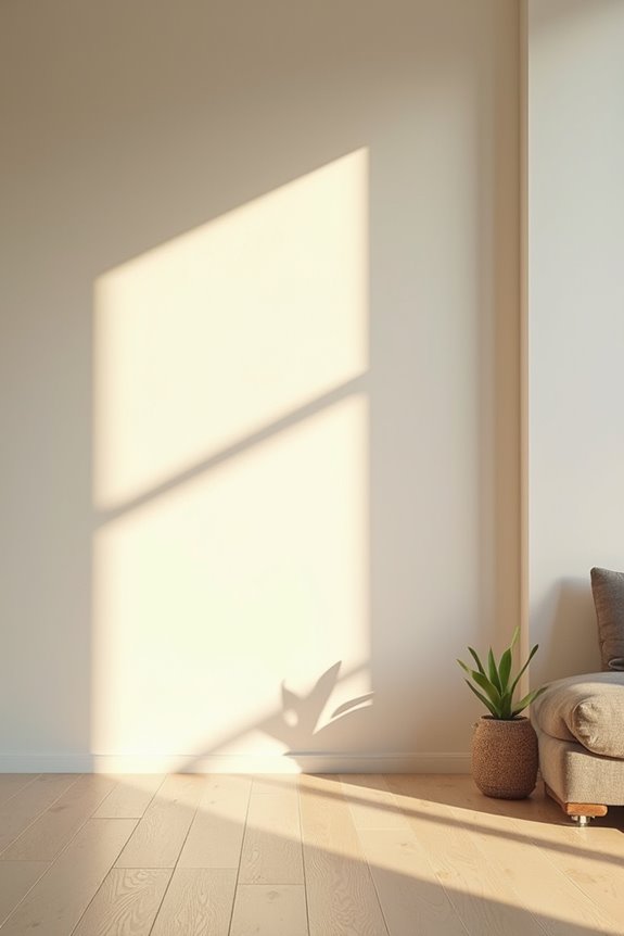 eggshell for living spaces satin for high traffic